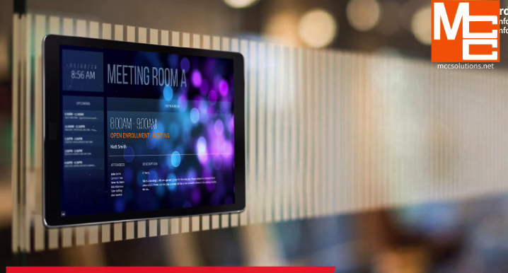 MCC Media Wallboard Meeting Room Digital Signage